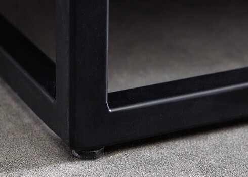 Kummut LINE ART pruun / must, 100x38xH120 cm