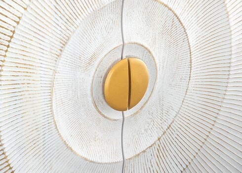 Kummut SUNSET valge / kuldne, 177x38xH75 cm