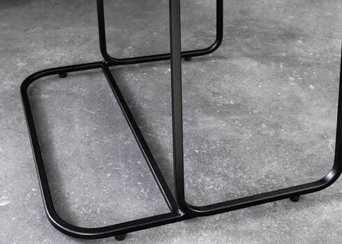 Diivanilaudade komplekt ABSTRACT kuldne / hõbe, 2 tk