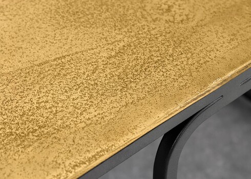 Diivanilaudade komplekt ABSTRACT kuldne / hõbe, 2 tk