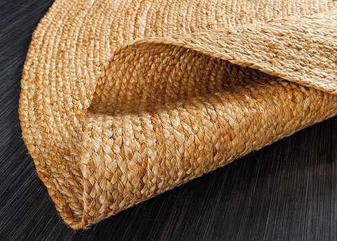 Vaip PURE NATURE beež, Ø 120 cm