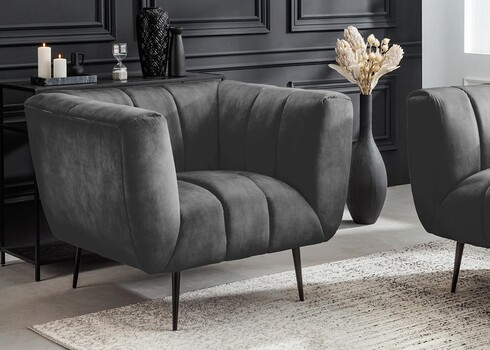 Tugitool NOBLESSE tumehall, 105x90xH80 cm