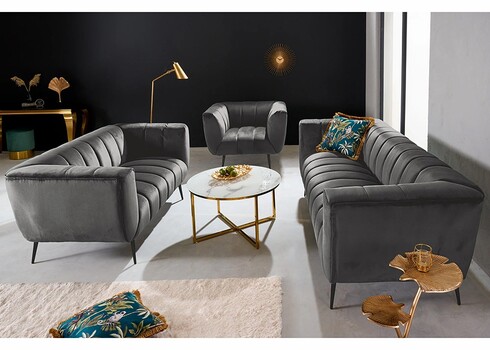 Diivan NOBLESSE tumehall, 165x90xH80 cm