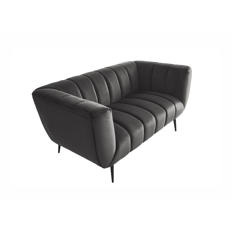 Diivan NOBLESSE tumehall, 165x90xH80 cm