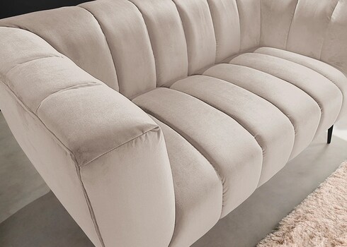 Diivan NOBLESSE beež, 165x90xH80 cm