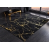 Vaip MARBLE must / kuldne, 160x240 cm