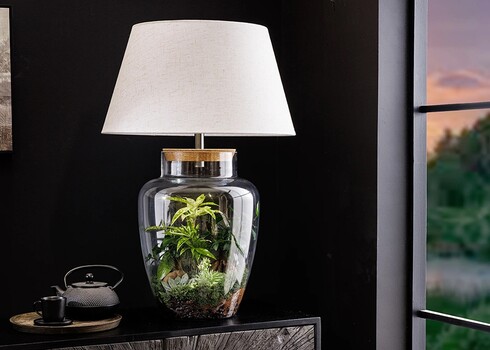 Lauavalgusti CLASICO valge, D50xH75 cm