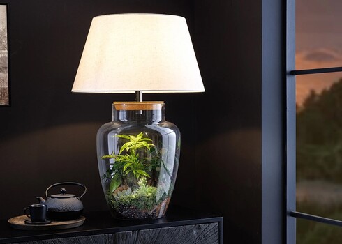 Lauavalgusti CLASICO valge, D50xH75 cm