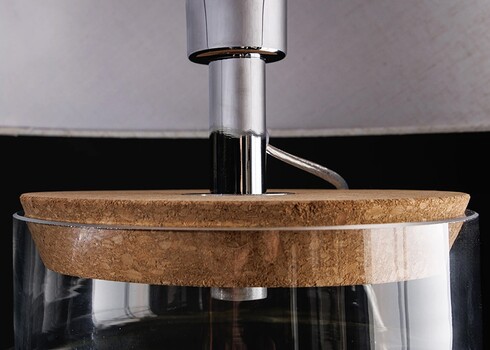 Lauavalgusti CLASICO valge, D35xH60 cm