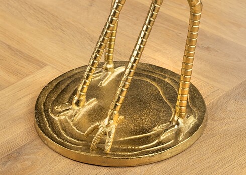 Abilaud CRANE kuldne, 40x42xH56 cm