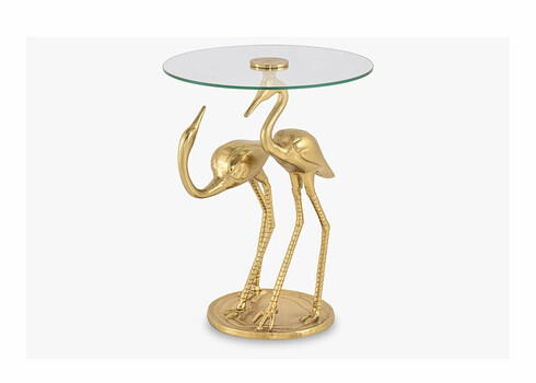 Abilaud CRANE kuldne, 40x42xH56 cm