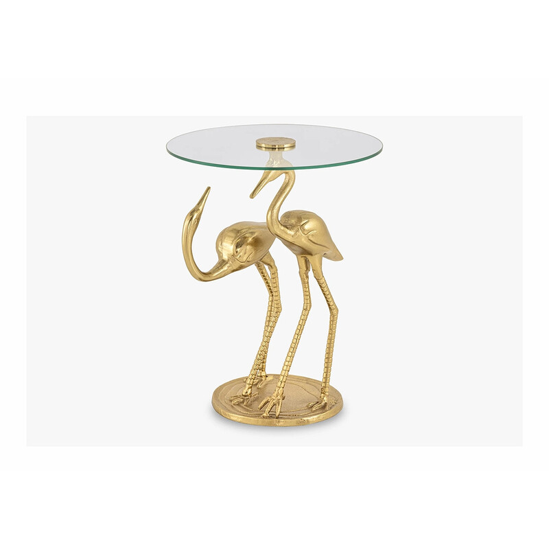 Abilaud CRANE kuldne, 40x42xH56 cm