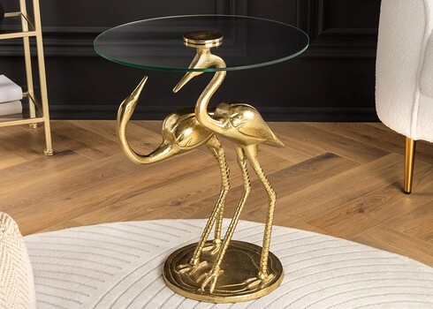 Abilaud CRANE kuldne, 40x42xH56 cm