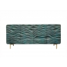 Kummut WAVE türkiis, 160x38xH75 cm