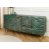 Kummut WAVE türkiis, 160x38xH75 cm