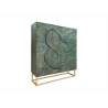 Kapp SNAKE roheline, 100x38xH120 cm
