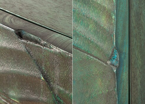 Kapp SNAKE roheline, 100x38xH120 cm