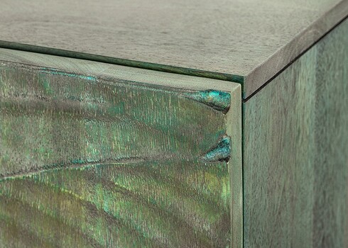 Kapp SNAKE roheline, 100x38xH120 cm