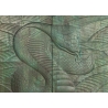 Kapp SNAKE roheline, 100x38xH120 cm
