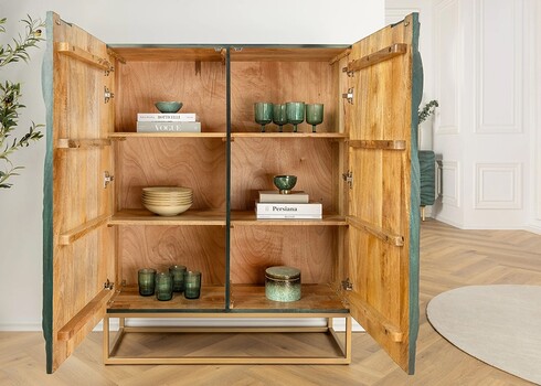 Kapp SNAKE roheline, 100x38xH120 cm