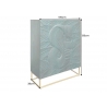 Kapp SNAKE roheline, 100x38xH120 cm