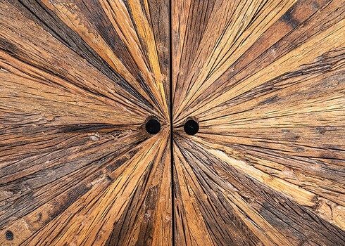 Kummut BARRACUDA pruun / must, 177x38xH75 cm