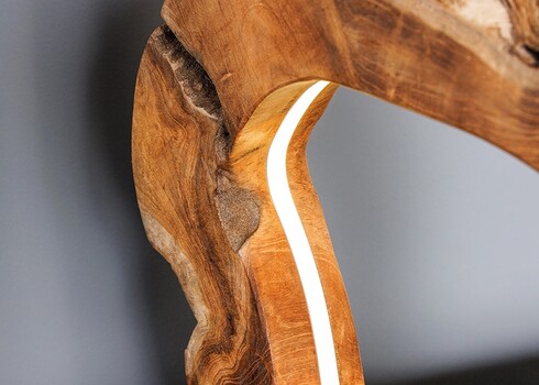 Lauavalgusti ORGANIC ARTWORK pruun, 48x5,5xH48 cm