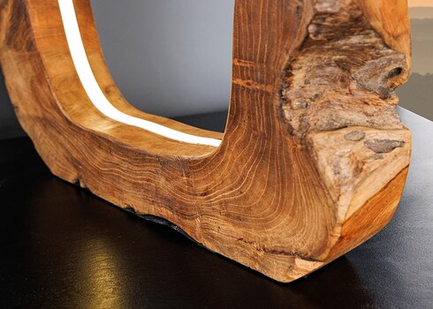 Lauavalgusti ORGANIC ARTWORK pruun, 48x5,5xH48 cm