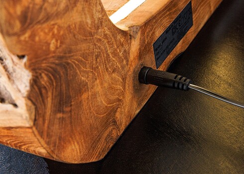 Lauavalgusti ORGANIC ARTWORK pruun, 48x5,5xH48 cm