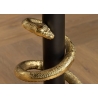 Abilaud SNAKE valge marmor / kuldne, D41xH54 cm