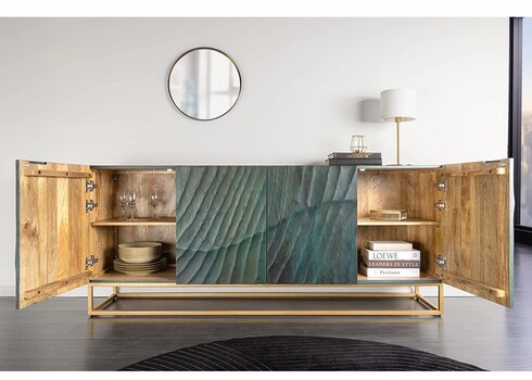 Kummut SCORPION türkiis, 177x38xH76 cm