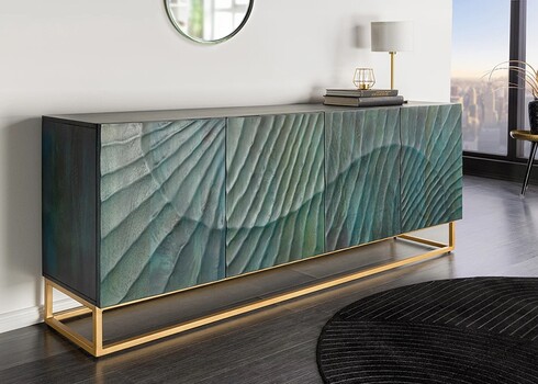 Kummut SCORPION türkiis, 177x38xH76 cm