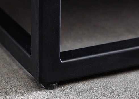 Kapp BARRACUDA pruun / must, 100x38xH120 cm