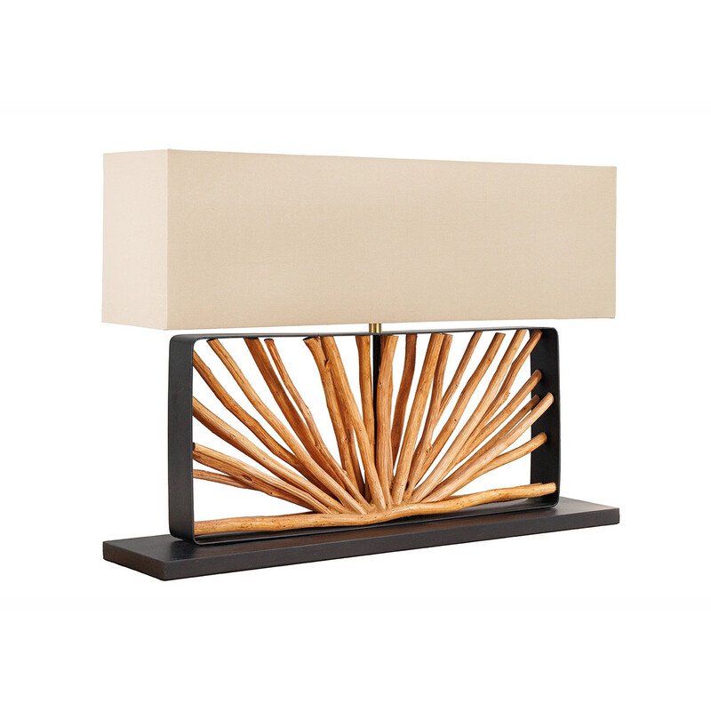 Lauavalgusti EUPHORIA pruun / beež, 80x20xH60 cm