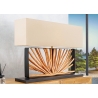 Lauavalgusti EUPHORIA pruun / beež, 80x20xH60 cm