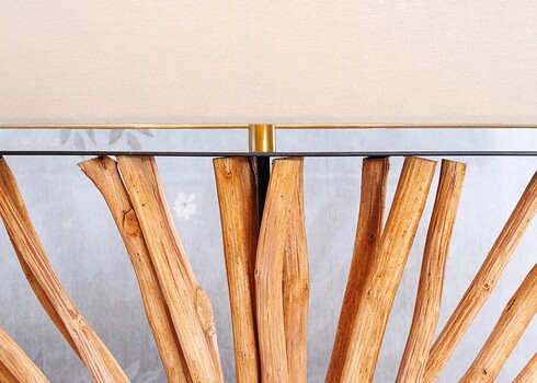 Lauavalgusti EUPHORIA pruun / beež, 80x20xH60 cm