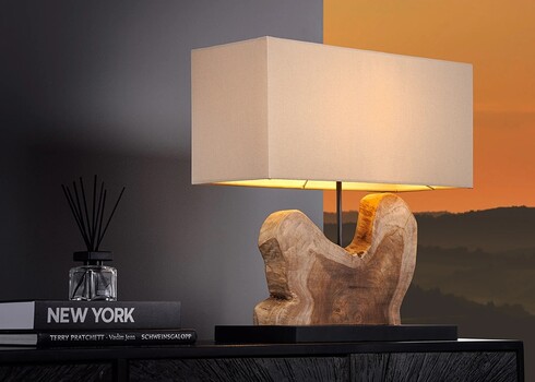 Lauavalgusti HYPNOTIC pruun / beež, 50x20xH50 cm