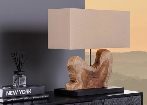 Lauavalgusti HYPNOTIC pruun / beež, 50x20xH50 cm