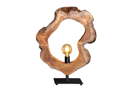 Lauavalgusti ORGANIC ARTWORK pruun, 43x20xH55 cm, E27