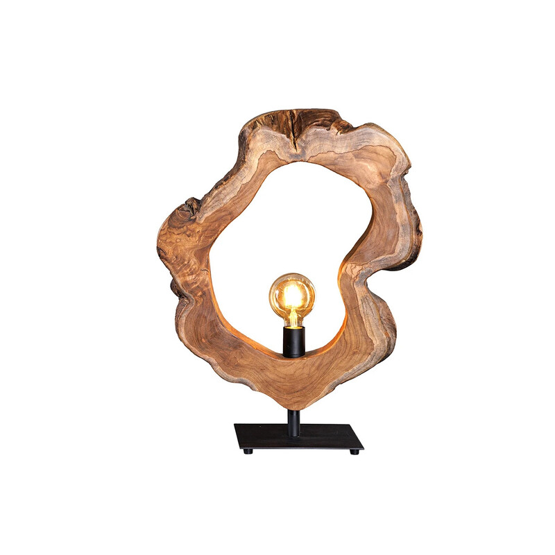 Lauavalgusti ORGANIC ARTWORK pruun, 43x20xH55 cm, E27