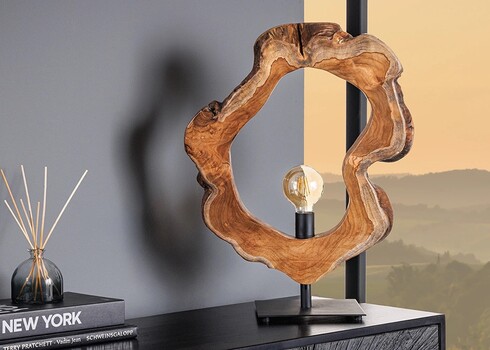 Lauavalgusti ORGANIC ARTWORK pruun, 43x20xH55 cm, E27