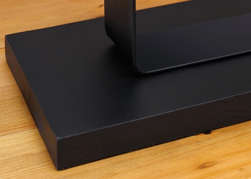 Lauavalgusti ROUSILIQUE beež / must, 80x20xH62 cm, E27