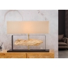 Lauavalgusti ROUSILIQUE beež / must, 80x20xH62 cm, E27
