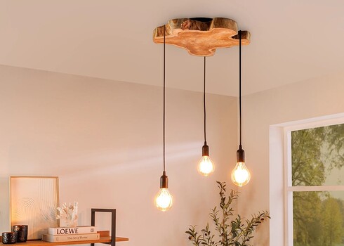 Rippvalgusti HYPNOTIC naturaalne, 50x40xH80 cm, E27