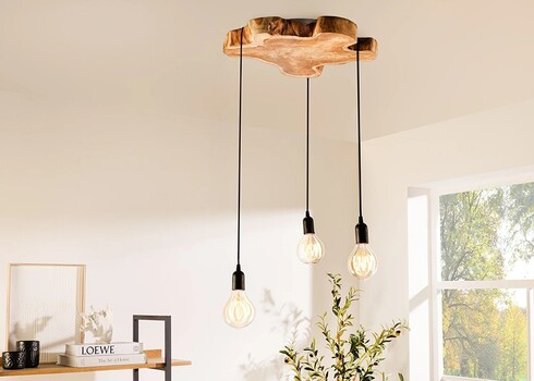 Rippvalgusti HYPNOTIC naturaalne, 50x40xH80 cm, E27