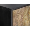 Kapp SOUL naturaalne pruun kivi / pruun, 100x38xH120 cm