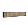 Tv-alus SOUL naturaalne pruun kivi / must, 160x33xH29 cm