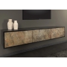Tv-alus SOUL naturaalne pruun kivi / must, 160x33xH29 cm