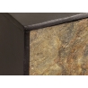 Tv-alus SOUL naturaalne pruun kivi / must, 160x33xH29 cm