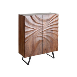 Kapp HURRICANE pruun, 100x38xH120 cm